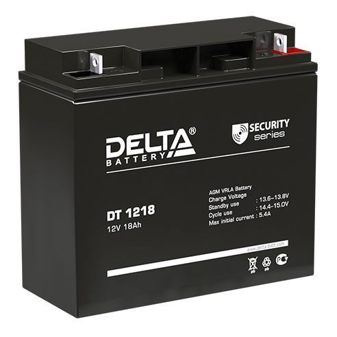 Аккумулятор delta 1218